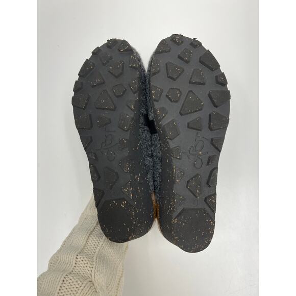 OTBT Prog Mary Jane Felt Wedge Ankle Strap Artsy Travel Comfort Clogs - Size 7 - Picture 3 of 11